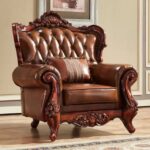 Skilled artisans making custom wooden furniture in Saharanpur