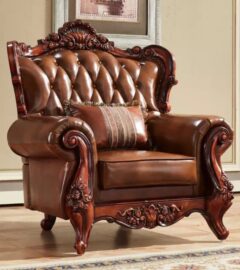 Skilled artisans making custom wooden furniture in Saharanpur