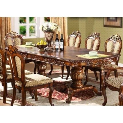 Custom Made Wooden Dining Table Saharanpur