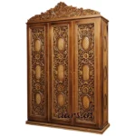 Saharanpur 3-Door Wooden Wardrobe